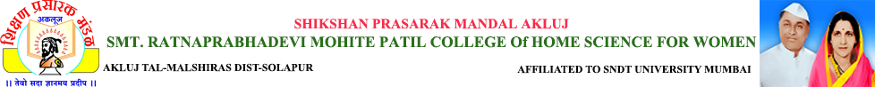 Smt. Ratnaprabhadevi Mohite Patil College Of Home Science